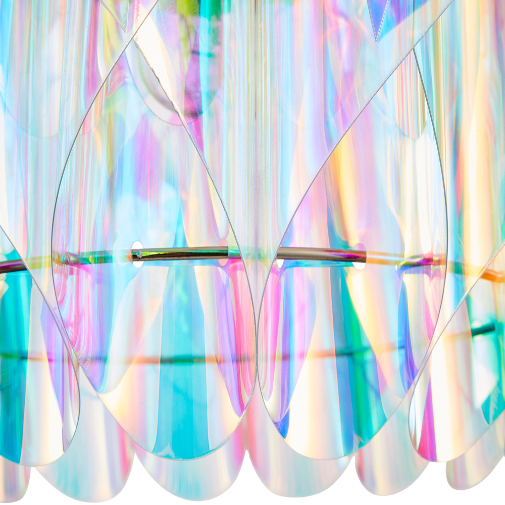 Glow Easyfit Disco Iridescent Pendant Shade Image 4