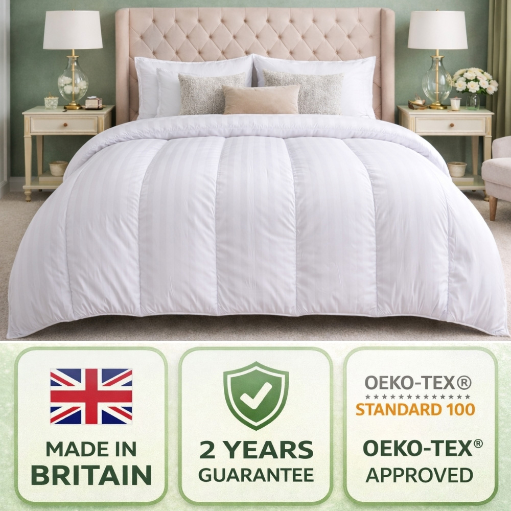 Opulent Home King Size White Winter Hollowfibre Duvet 13.5 Tog Image 7