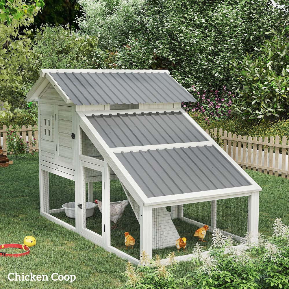 Outsunny Light Grey Metal Greenhouse Roofing Sheet 12 Pack Image 4