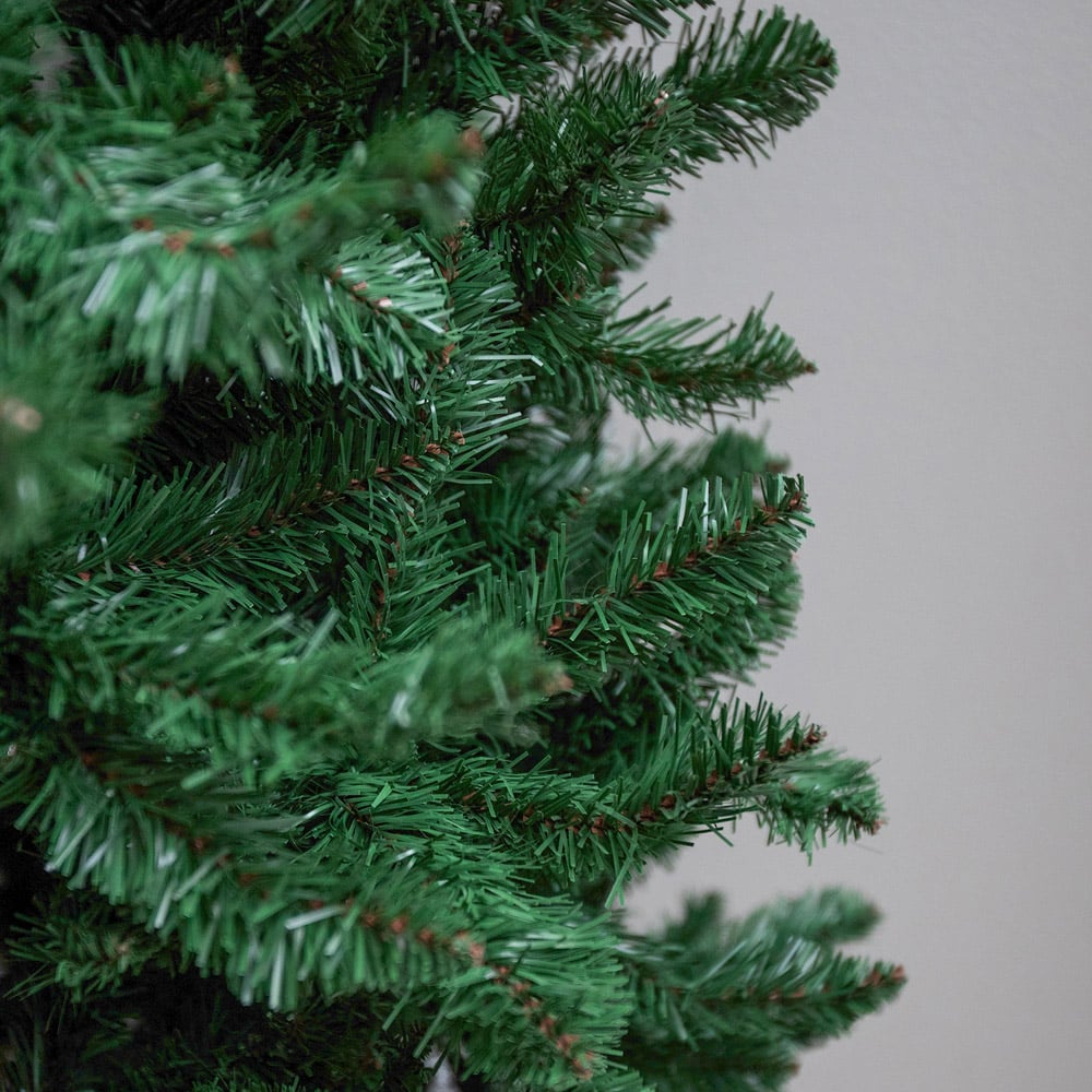 The Christmas Centre Wentworth Green PVC Slim Artificial Xmas Tree 7ft Image 3