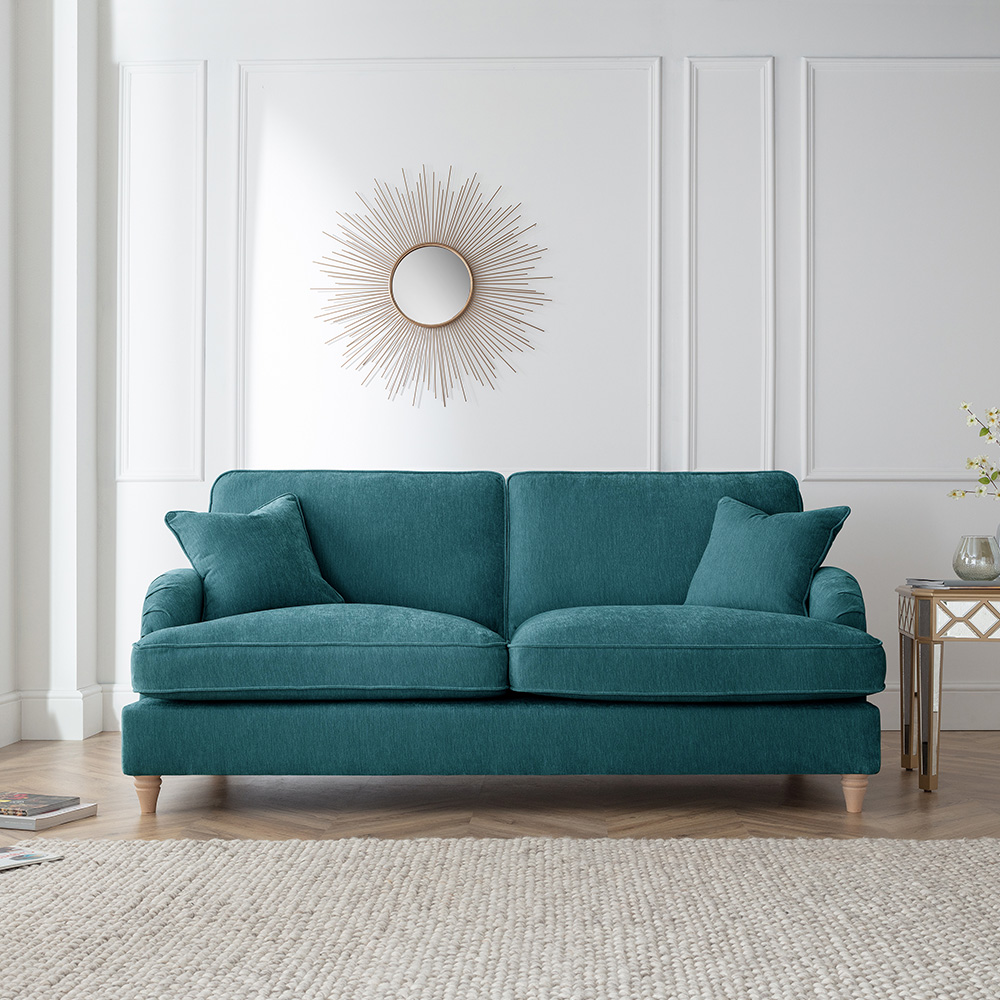 The Vienna 3 Seater Emerald Sofa Image 5