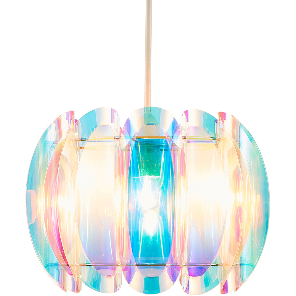 Glow Easyfit Disco Iridescent Pendant Shade Image 3