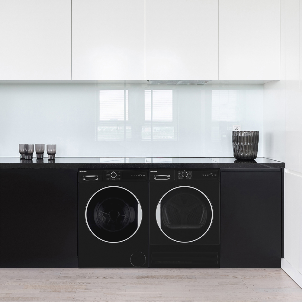 Montpellier MTDC8SDK 8kg Black Condenser Sensor Dry Tumble Dryer Image 8