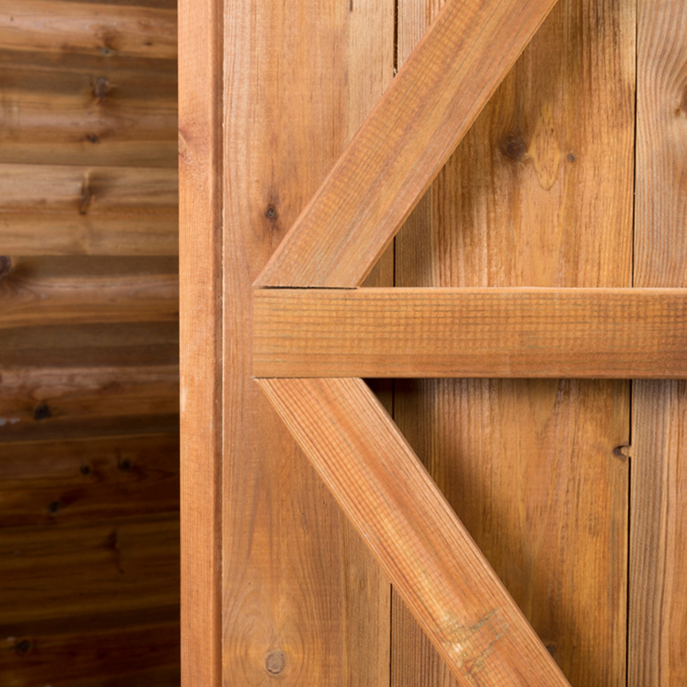 Empire Sheds 6 x 6ft Double Door Shiplap Tongue and Groove Wooden Garden Shed Image 4