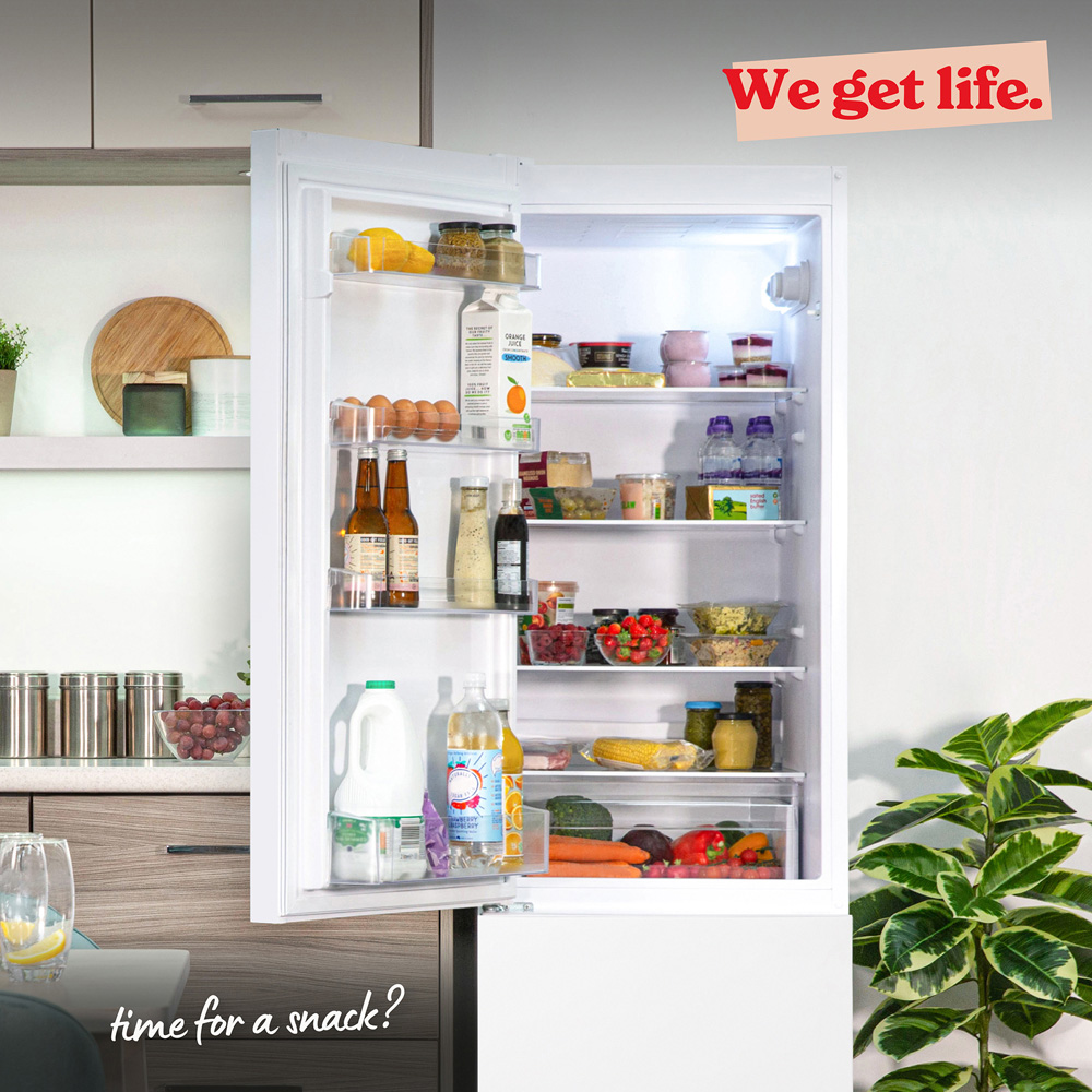Russell Hobbs White Static Fridge Freezer 288L Image 5