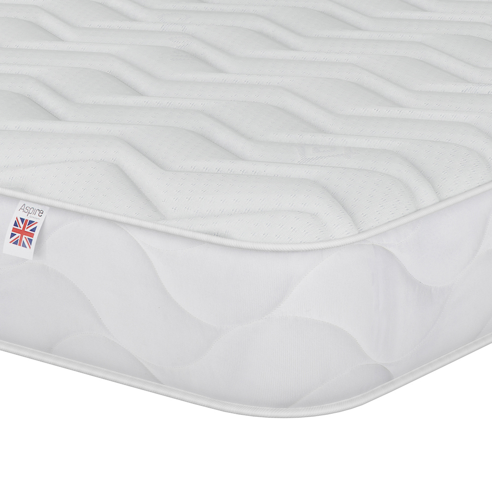 Aspire Furniture Double Rolled Comfort Hybrid Plus Mattress Image 3