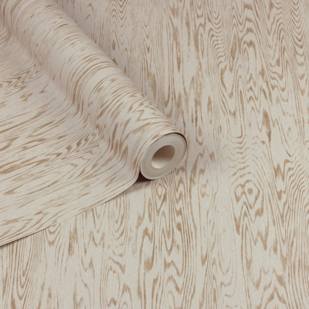 Arthouse Wood Grain Neutral Wallpaper Image 2