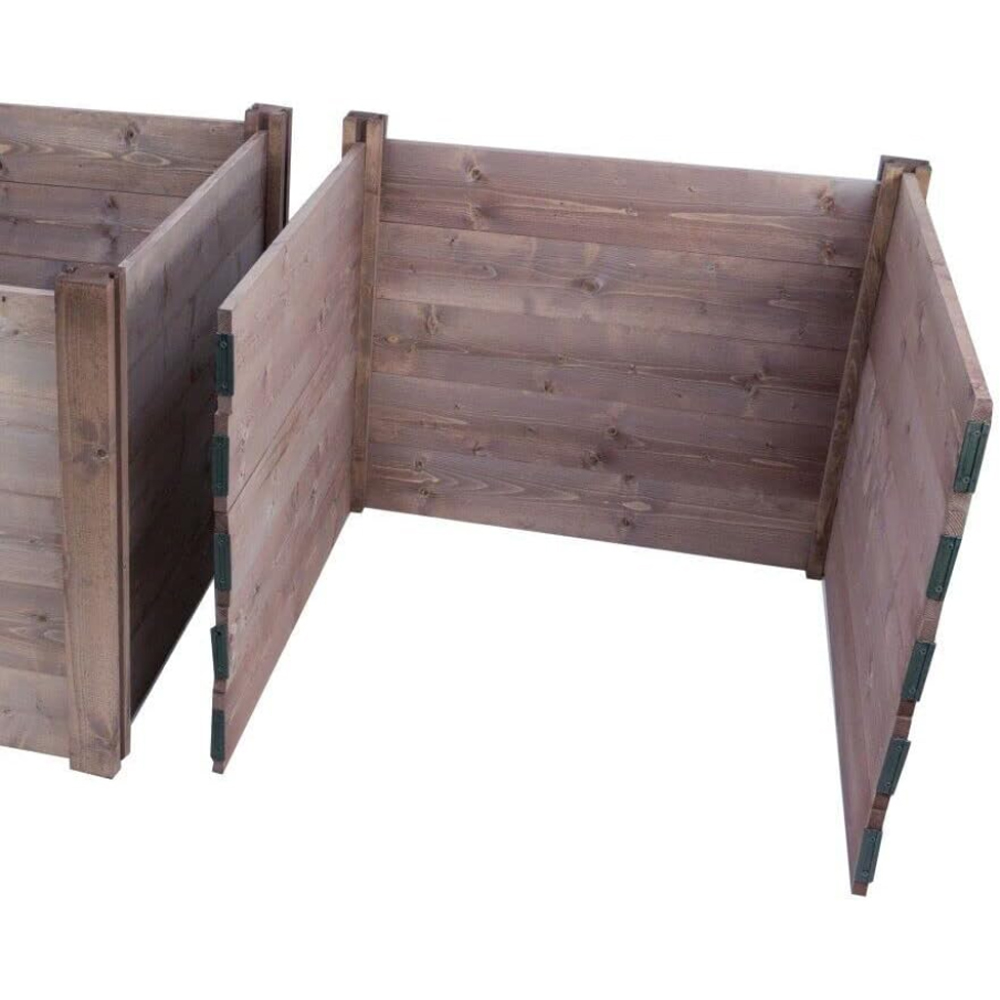 Garden Gear 3-Sided Wooden Compost Module 573L Image 3