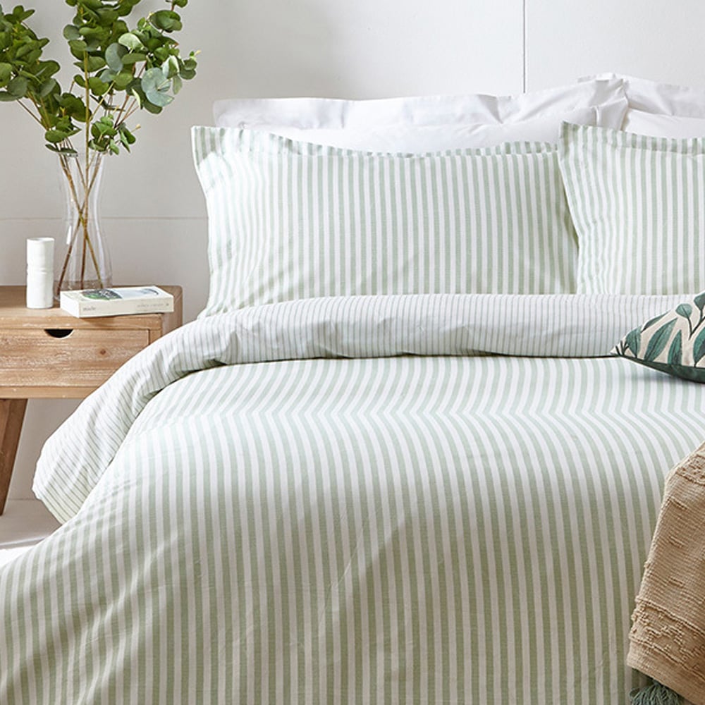 Yard Hebden Super King Eucalyptus Duvet Set Image 2