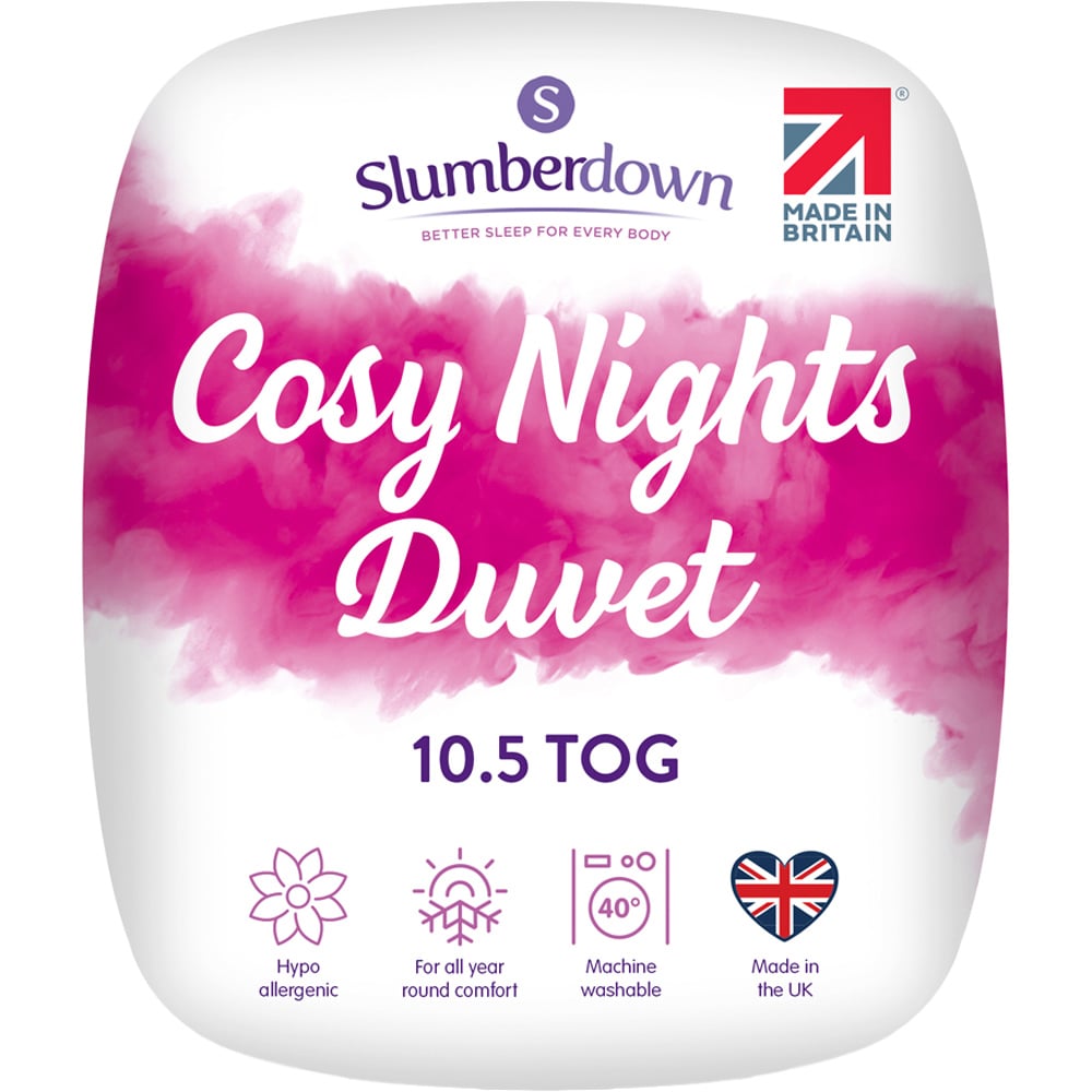 Slumberdown Double Cosy Nights Duvet 10.5Tog Image 1