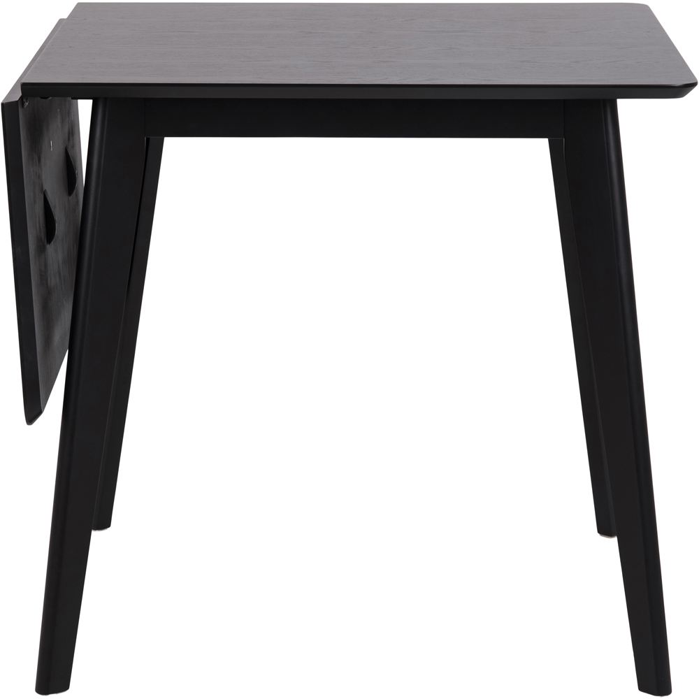 Florence Roxby 80 to 120cm Extending Dining Table Black Image 3