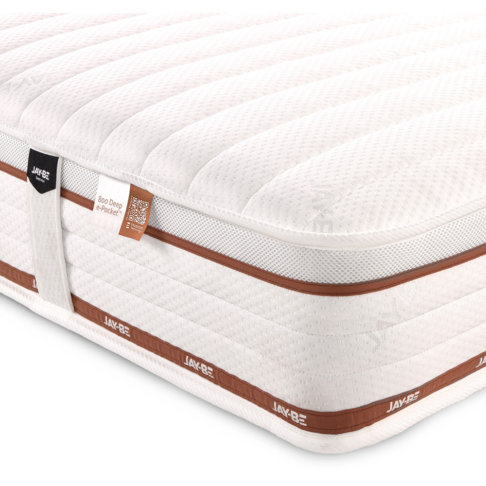 Jay-Be Ryze Small Double 800 Pocket Sprung e-Fibre Mattress with 3D Mesh Ventilated Border Image 3