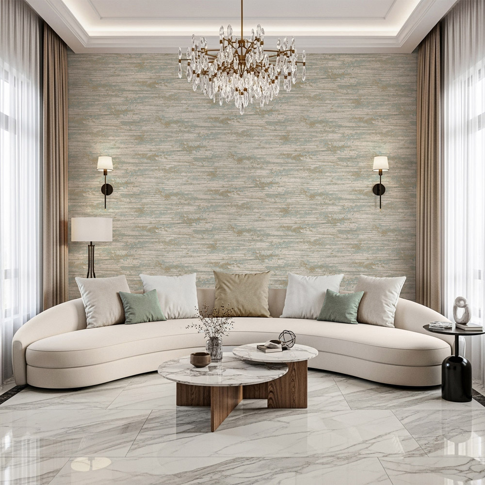 Belgravia Decor Oakah Sage Wallpaper Image 3