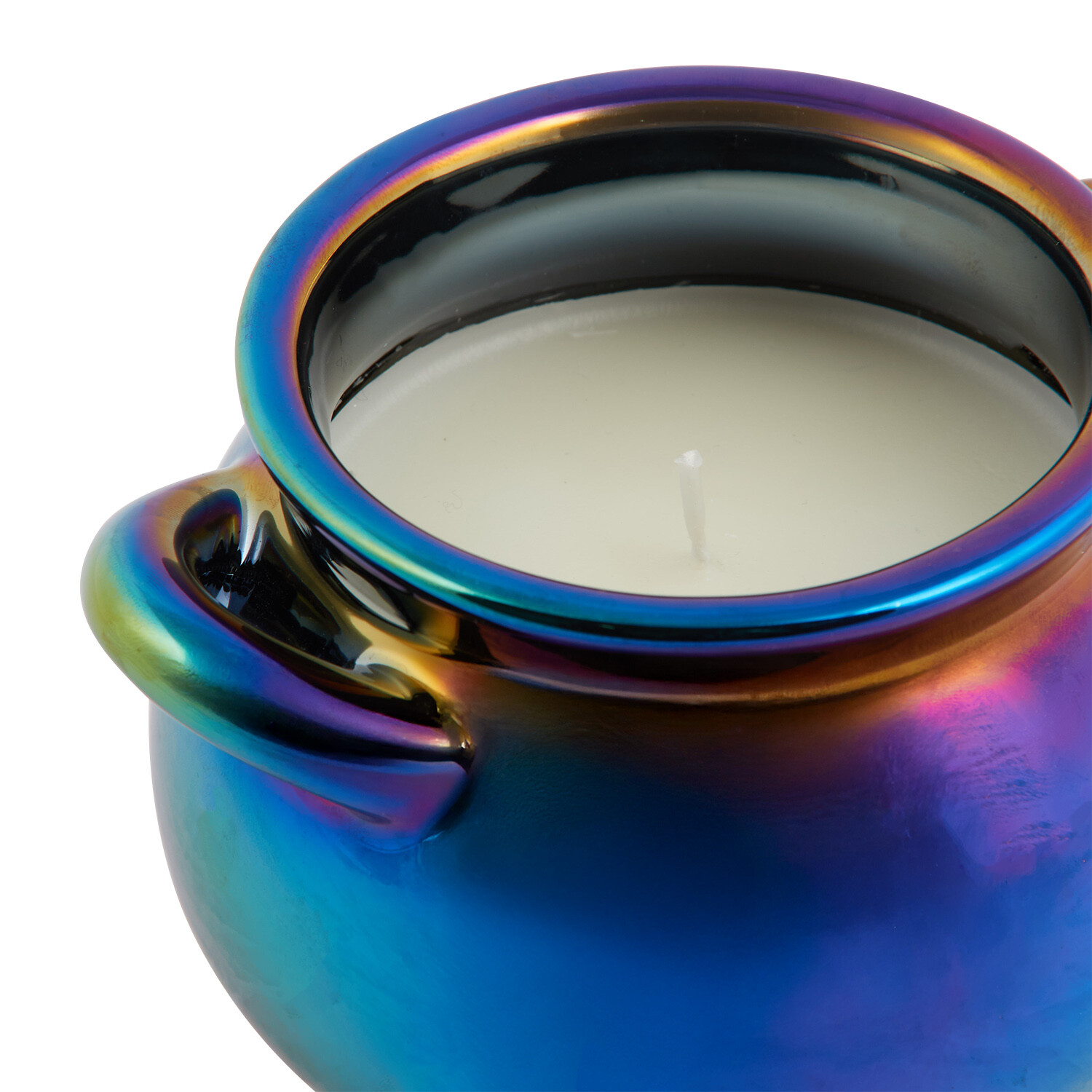 Cauldron Candle Blue Image 5