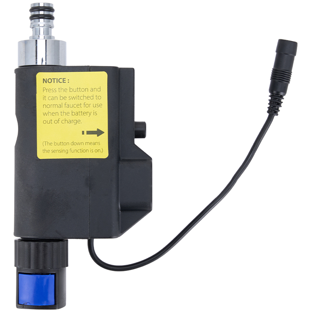 Living and Home Black 304 Stainless Steel Pull Down Sensor Kitchen Faucet with LED Light Image 3