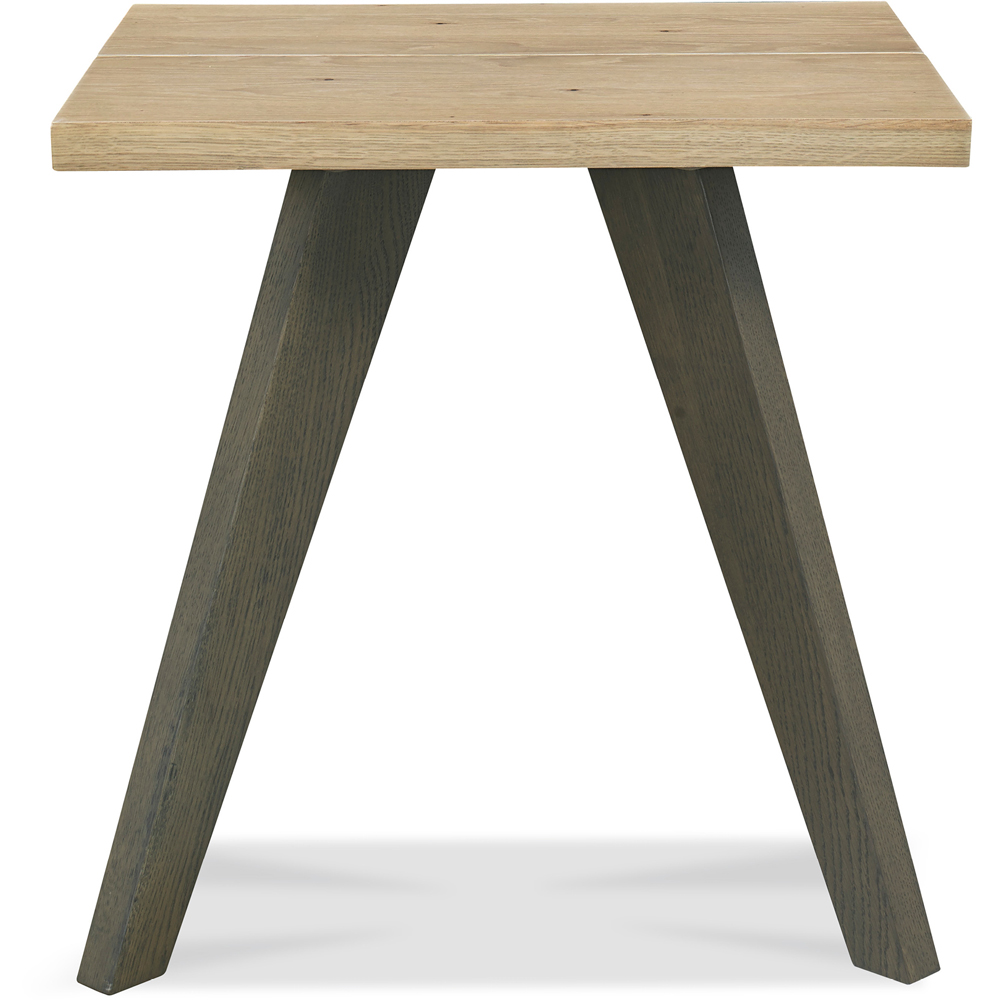 Bentley Designs Cadell Aged Oak Lamp Table Image 3