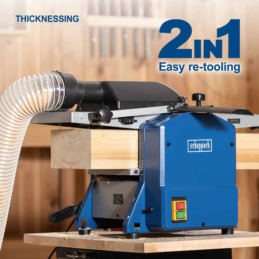 Scheppach HMS850 Planer Thicknesser 1250W Image 7
