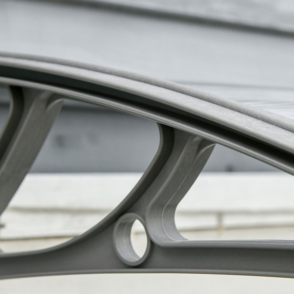 Outsunny Clear Door Canopy 100 x 75cm Image 3