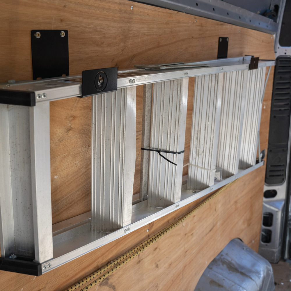 TradeTidy 8 Piece Black Steel Garage Wall Storage Set Image 3