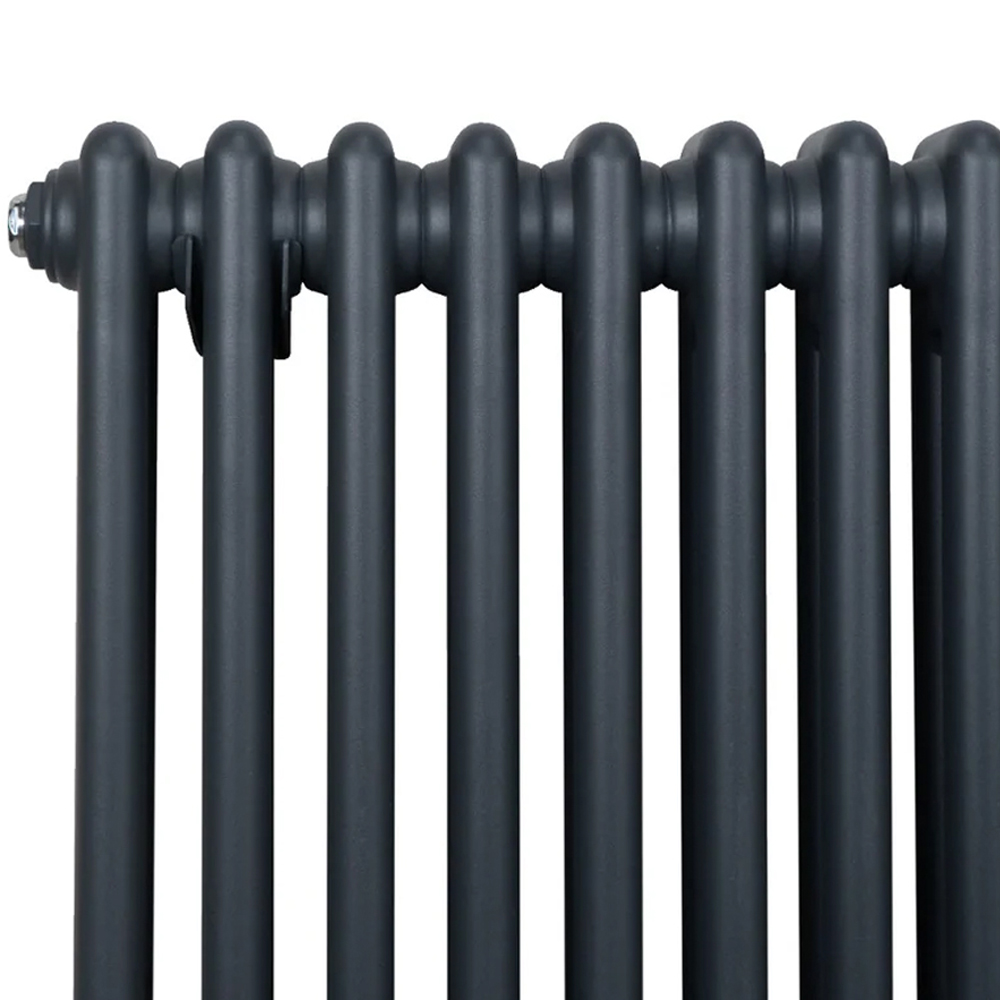 Monster Shop 4239 BTU Anthracite Grey Traditional 2 Column Radiator 1800 x 382mm Image 4