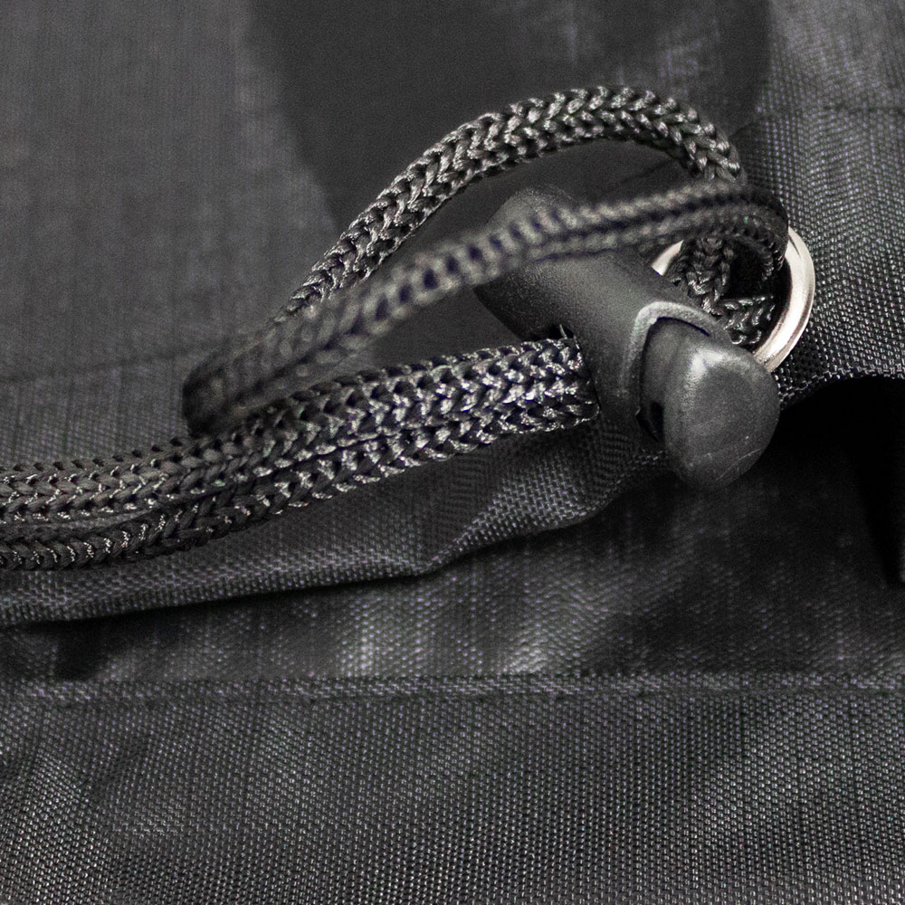 Oseasons Cozy Bay EZBreathe Black Rectangular Coffee Table Cover Image 4