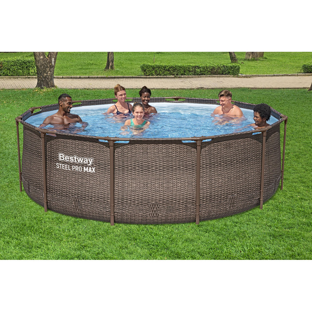 Bestway Steel Pro Deluxe Paddling Pool 12ft x 39.5 inch Image 6