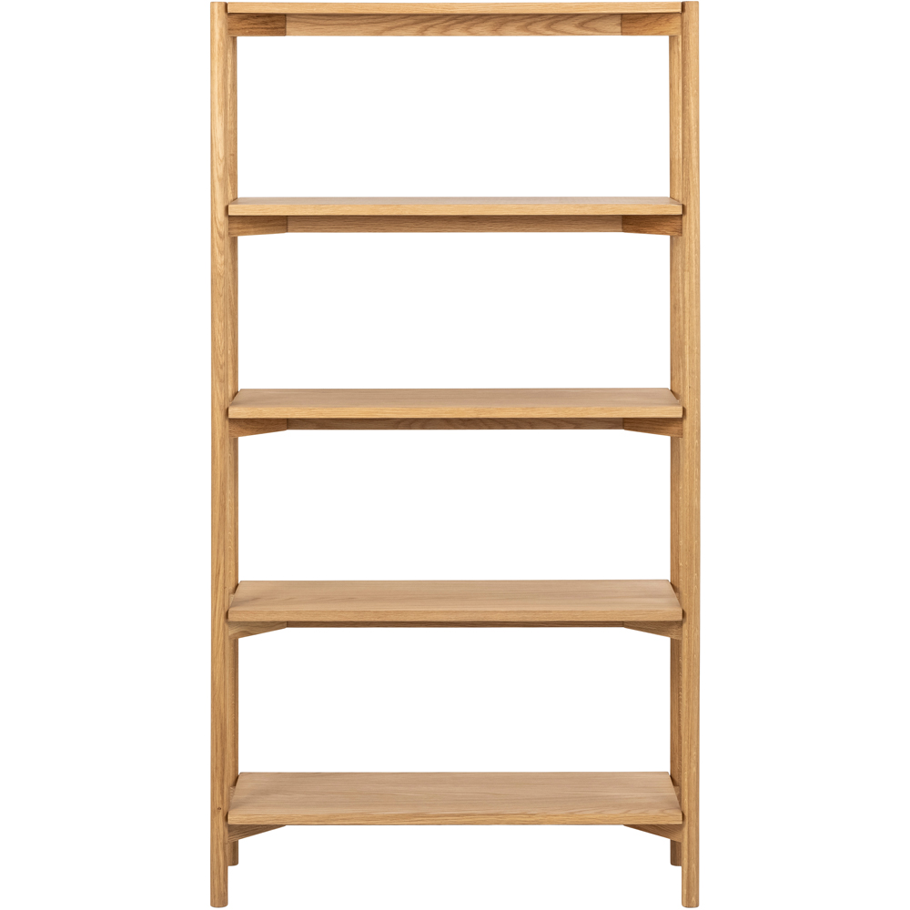 Florence Braidwood 4 Shelf Oak Bookcase Image 2