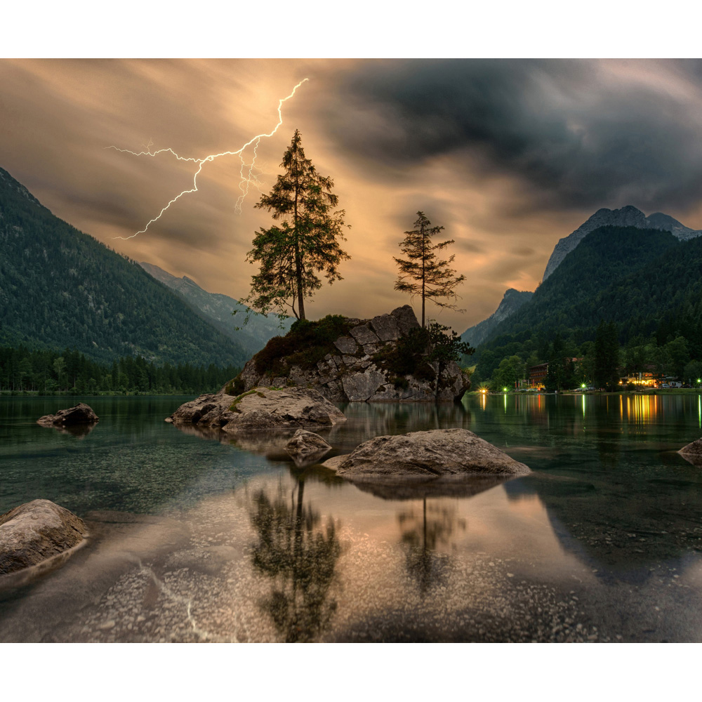 Mirrorstone Nexus Thunder Mountain Picture Wi-Fi Infrared Heating Panel 1200W 995 x 1195mm Image 4