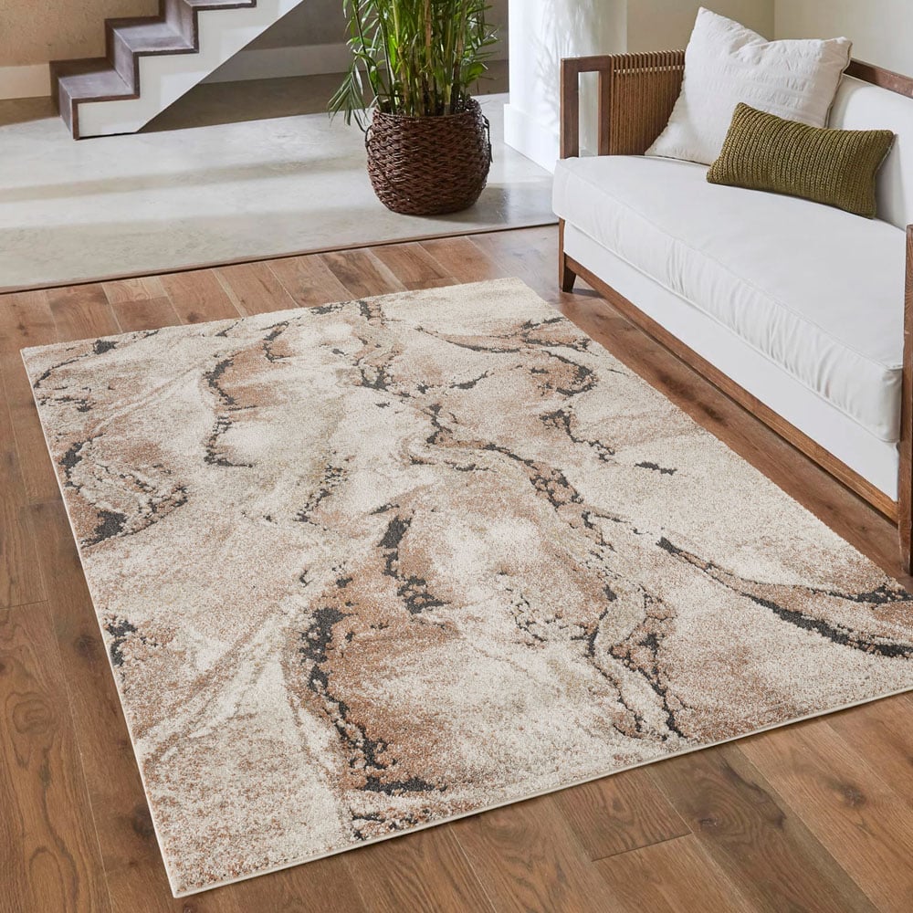 Desire Rugs Essence Terracotta Abstract Rug 160 x 230cm Image 5
