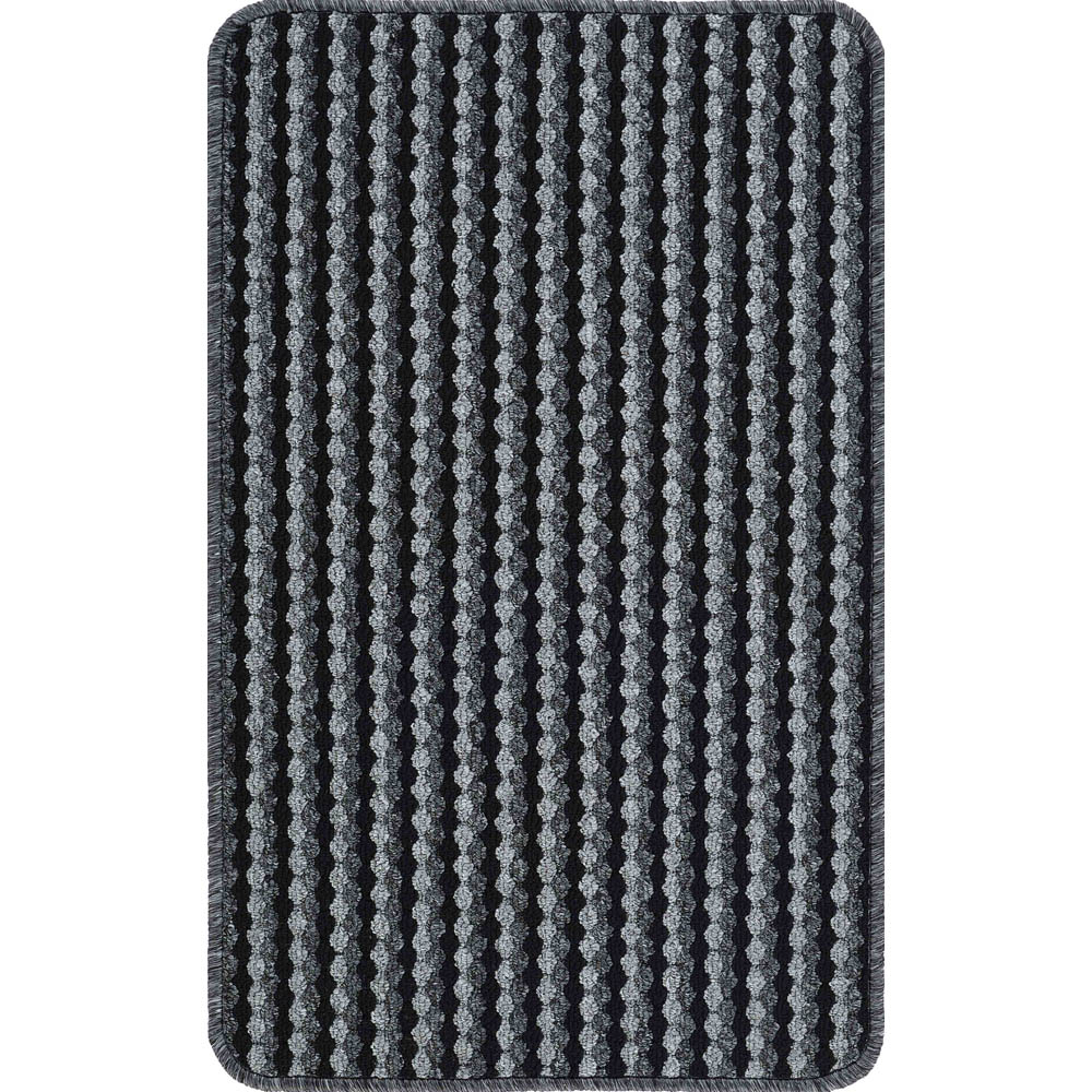 Desire Rugs Eden Anthracite Non Slip Door Mat 57 x 120cm Image 1