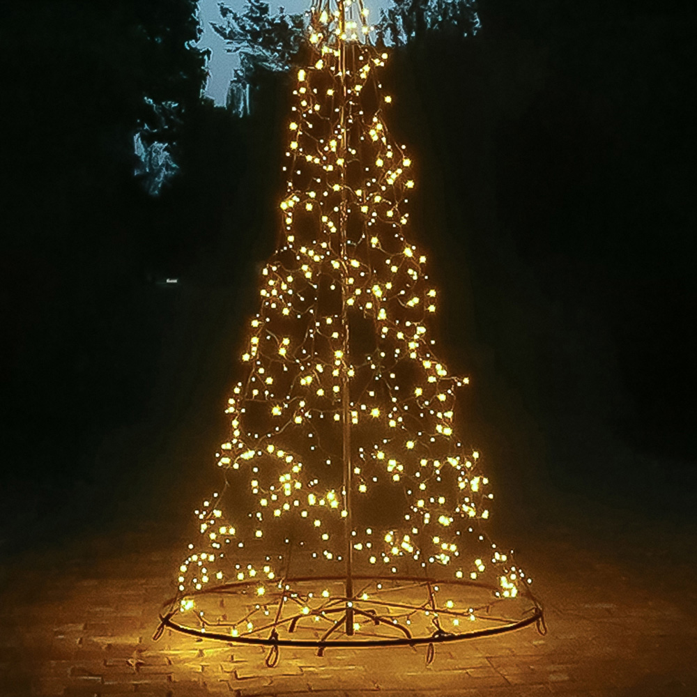 Xmas Haus 720 LED Warm White 2.5m Image 2