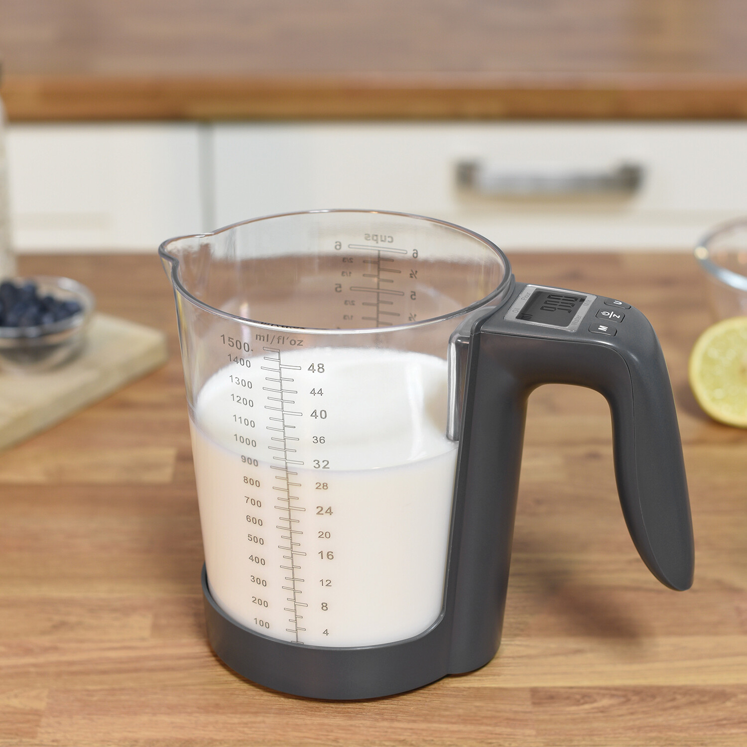 Electric Scale with Removable Cup 5kg - Grey Image 2