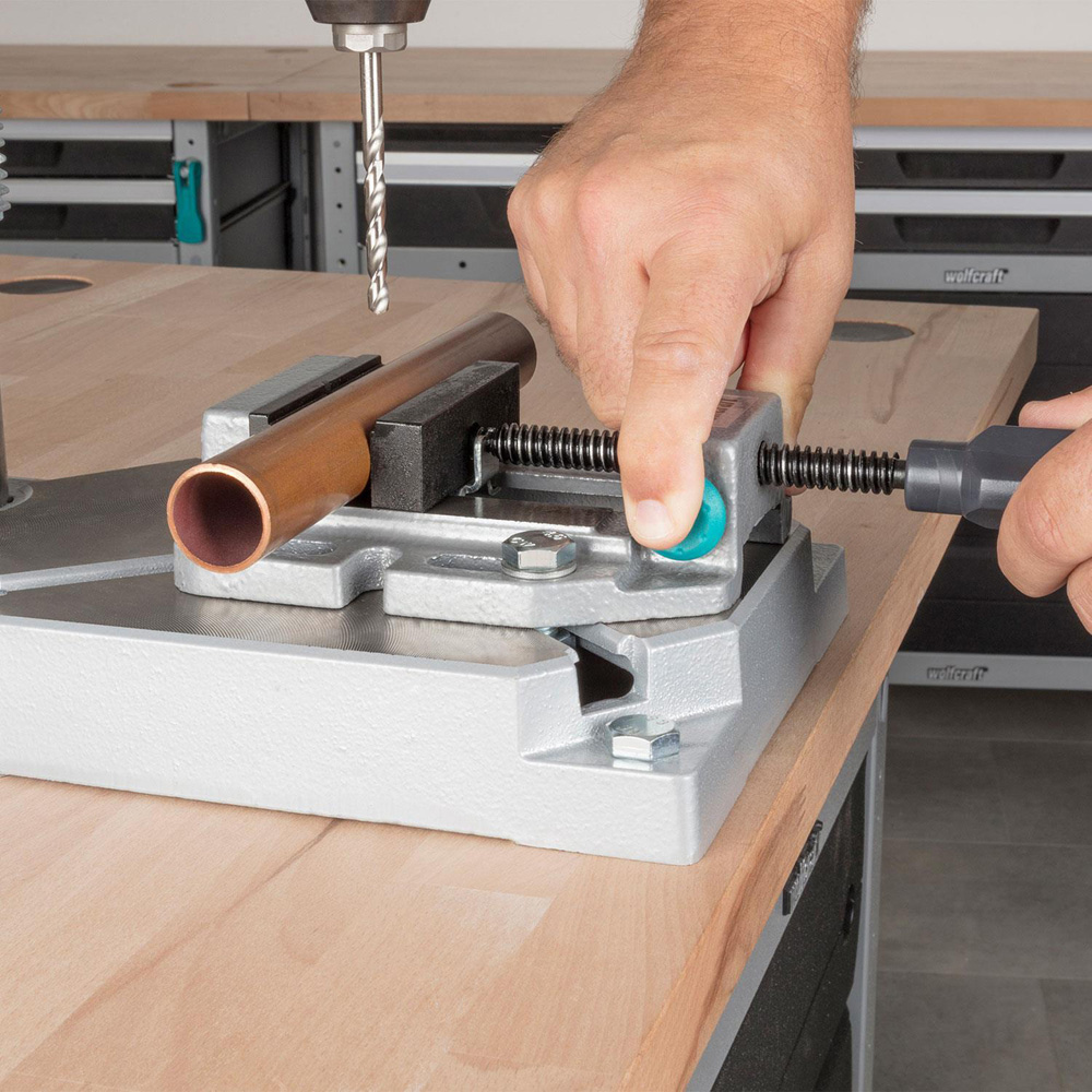 Wolfcraft R226767 Machine Vice Jaw with Quick Adjuster 80mm Image 6