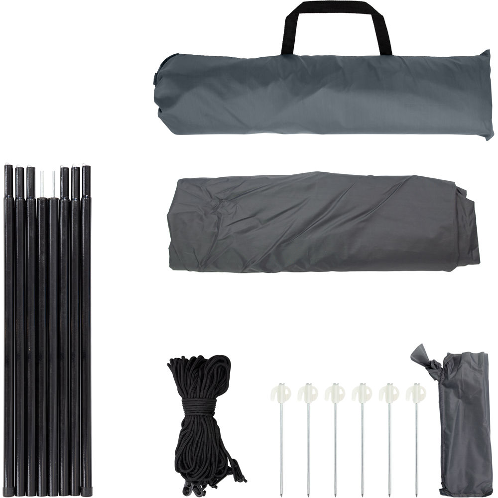 Milestone Camping Multifunctional Camping Tarp Shelter 2.8 x 2.8m Image 3