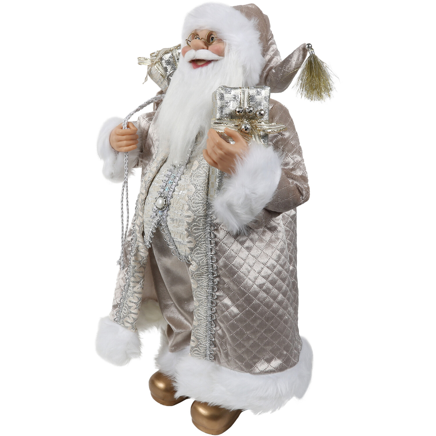 Champagne Standing Santa Image 2