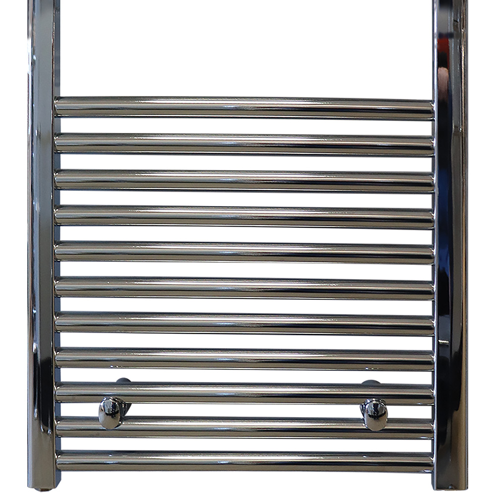 Towelrads Independent 1365BTU Chrome Towel Radiator 1400 x 500mm 400W Image 3