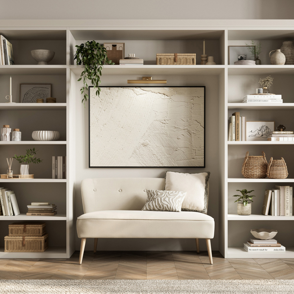 Beau 2 Seater Sand Blonde Wood Sofa Image 6