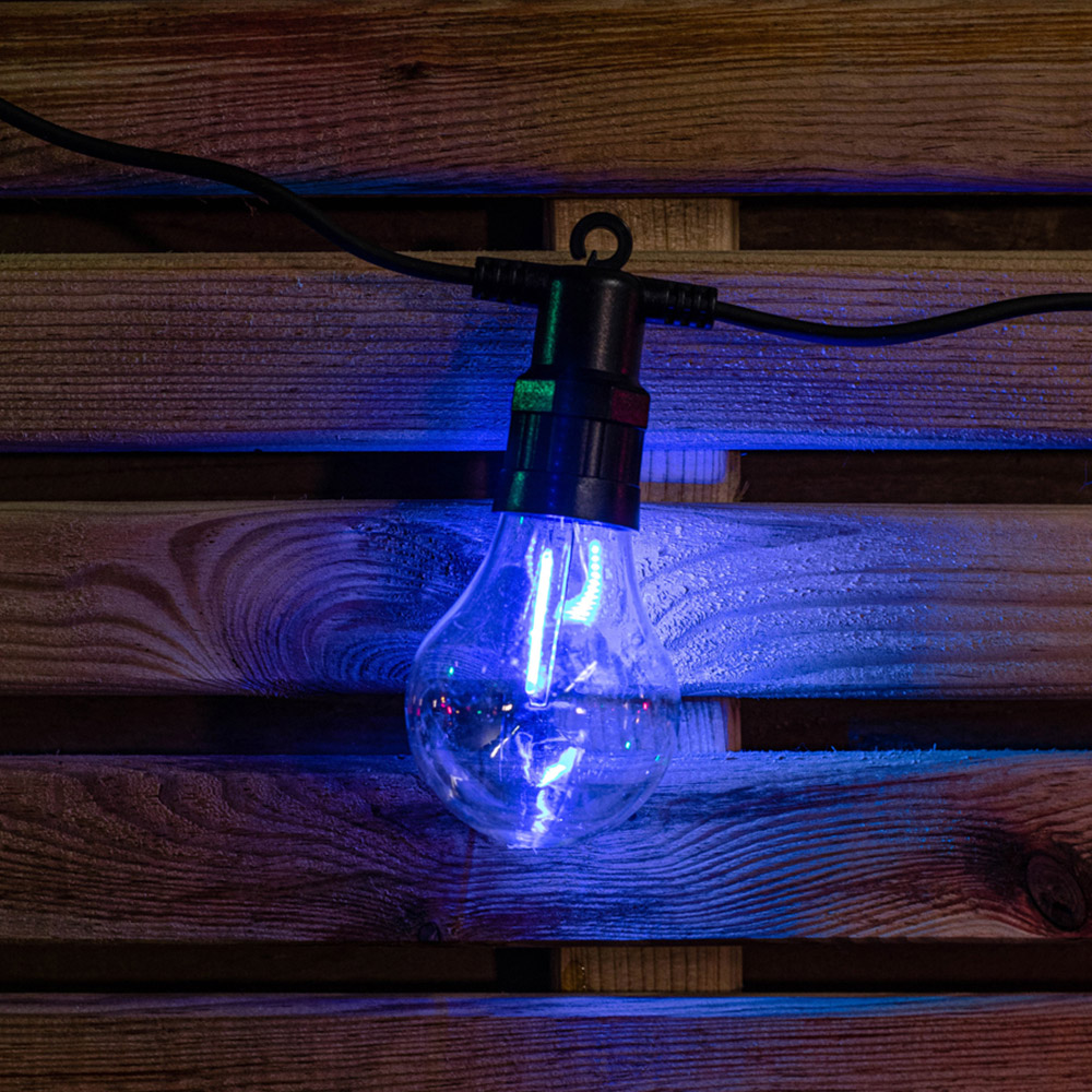 Samuel Alexander Multi Coloured LED Connectable Festoon Lights 10 Pack Image 3