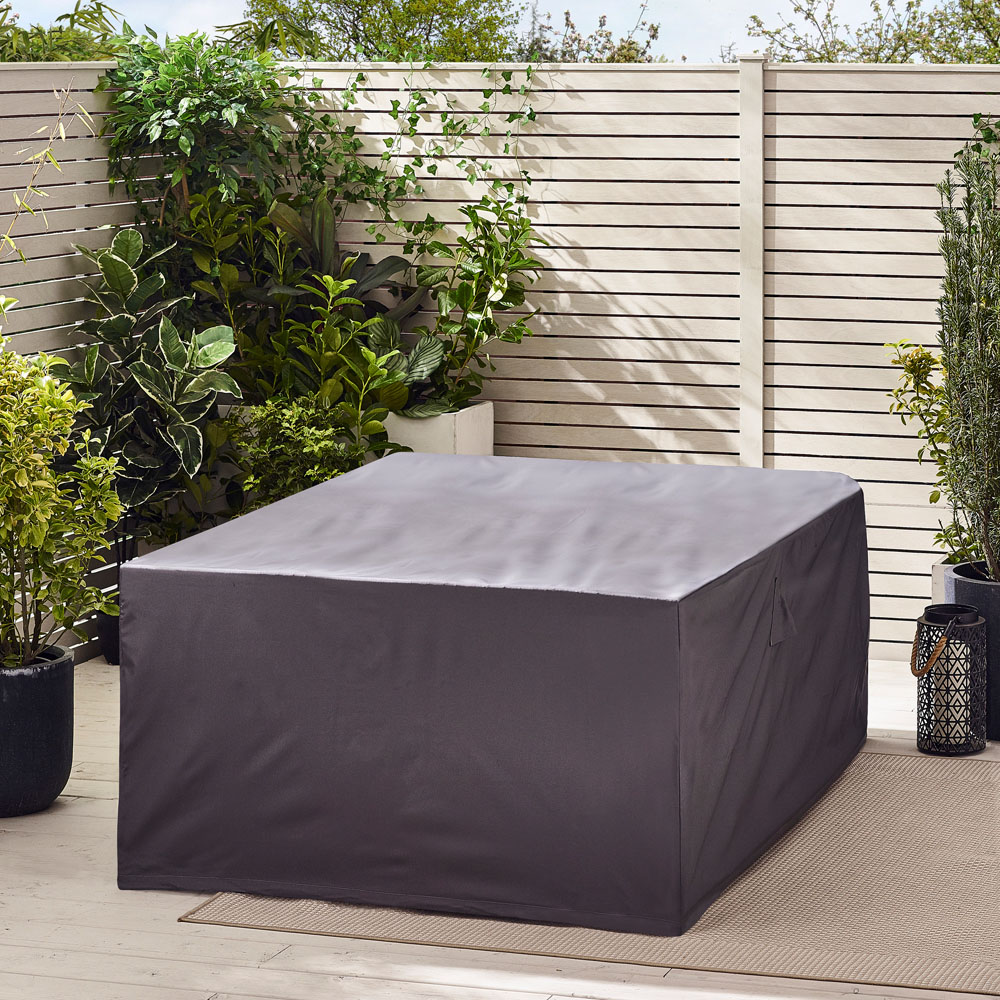 Furniturebox Asia 5 Seater Beige Rattan Sofa Lounge Set Image 5