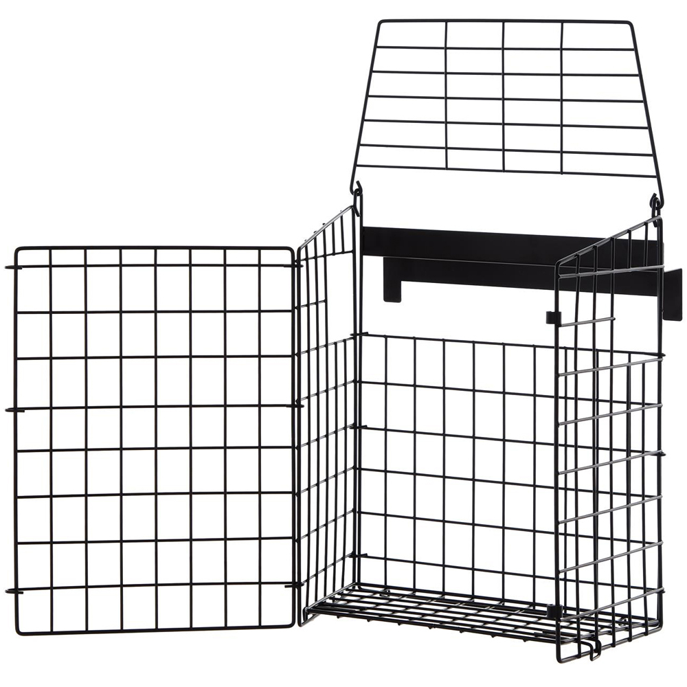 House of Home Black Easy Access Letterbox Cage Image 4