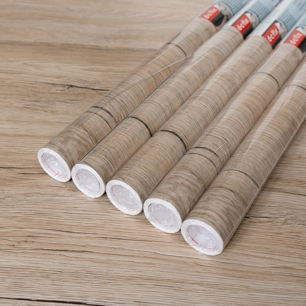 d-c-fix Sanremo Oak Sand Sticky Back Plastic Vinyl Wrap Film 67.5cm x 2m 5 Pack Image 2