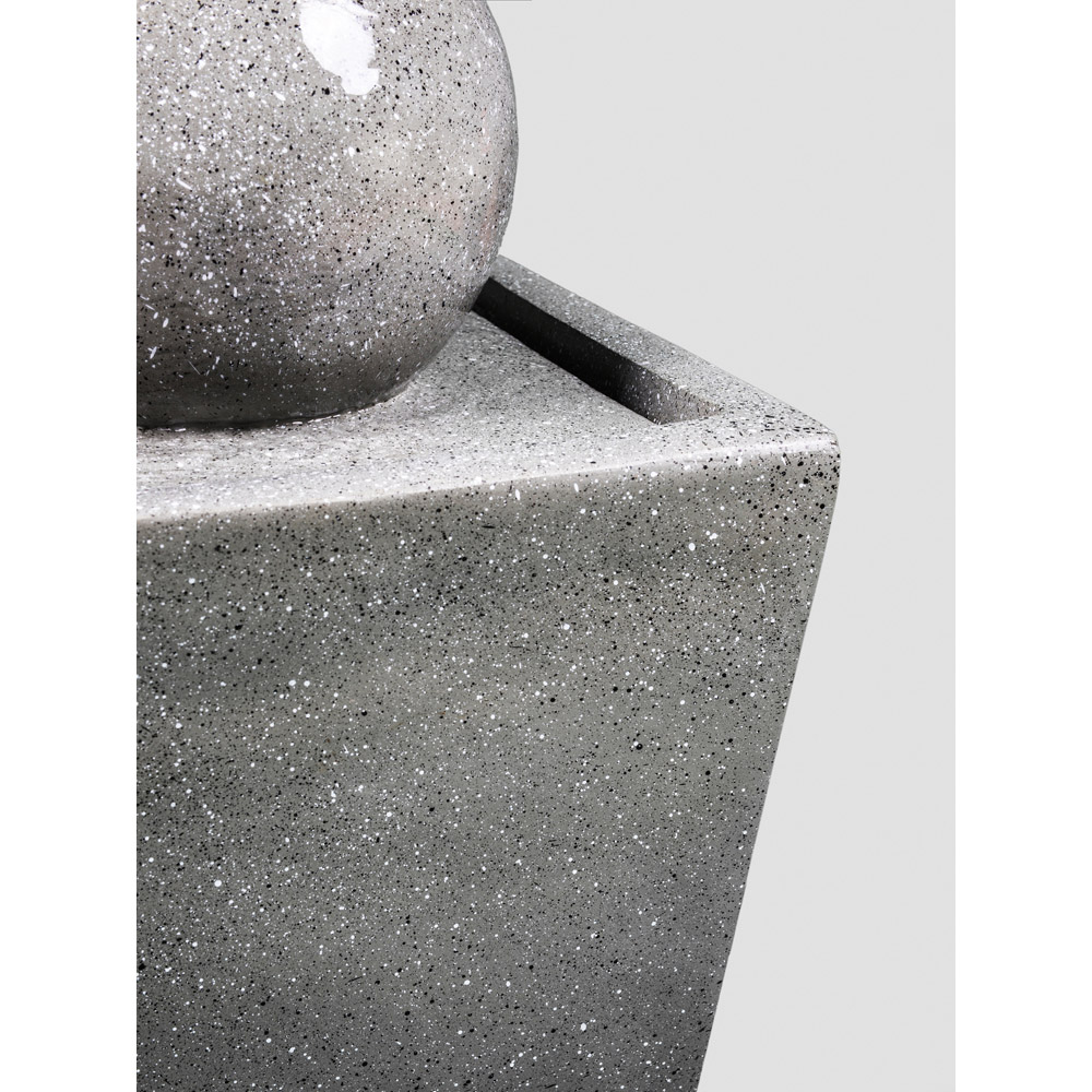 MDA Designs Osiris Outdoor Garden Water Feature with LED Lighting Image 6