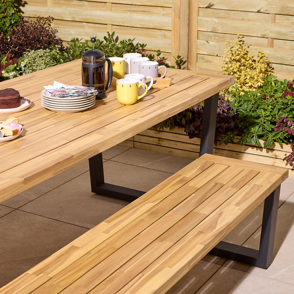 Rowlinson Stockholm 6 Seater Dining Set Image 4