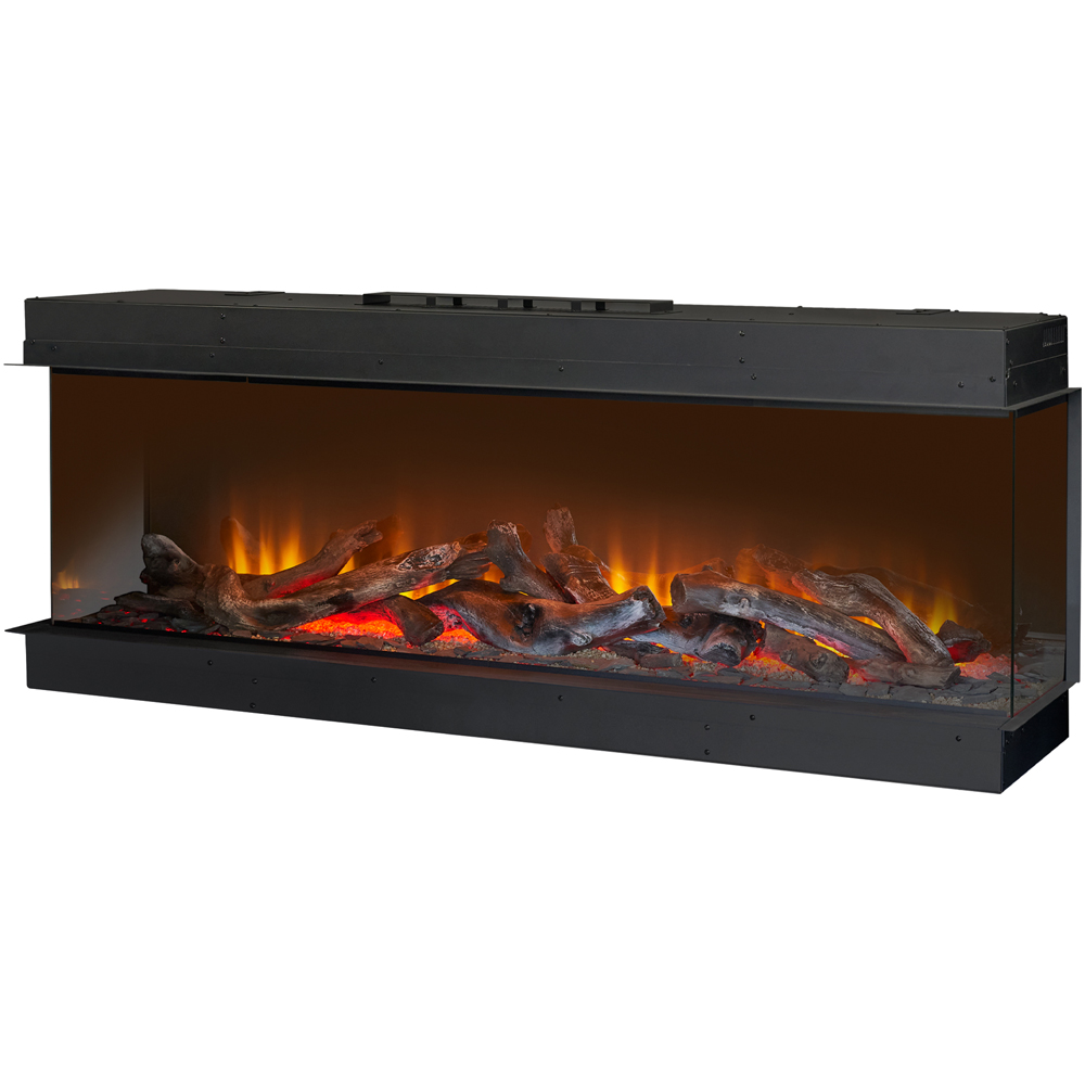 Acantha Ignis Fully Inset Media Wall Electric Fire 1500W Image 3