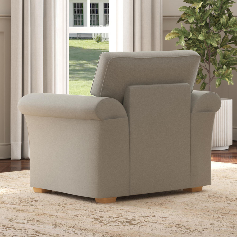Castleacre Venice Mink Fixed Back Armchair Image 6