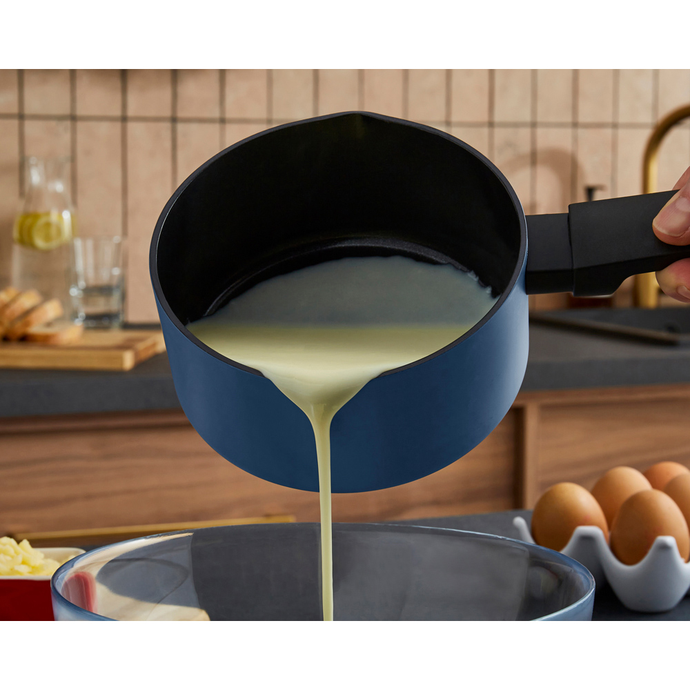 Morphy Richards 14cm Blue Recycled Aluminium Milk Pan Image 5