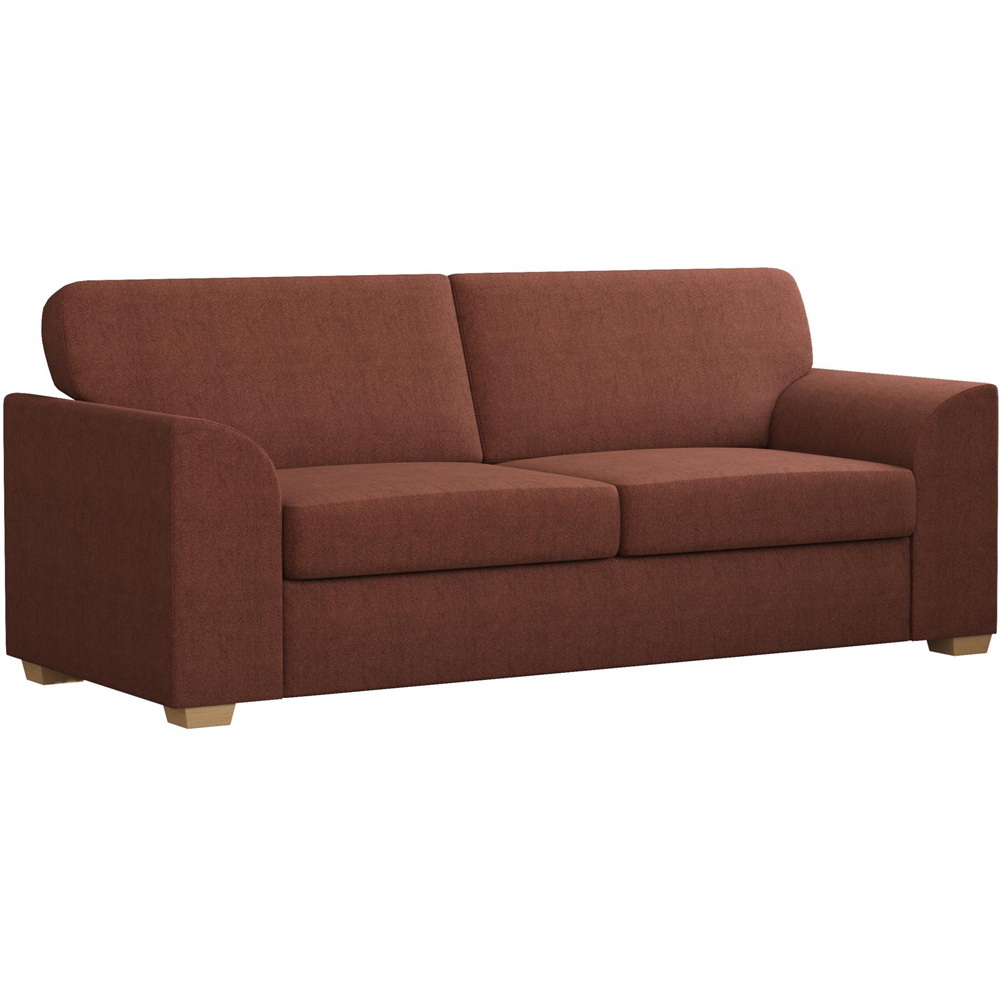 Modo 5 Seater Brick Venice Fixed Back Sofa Set Image 2