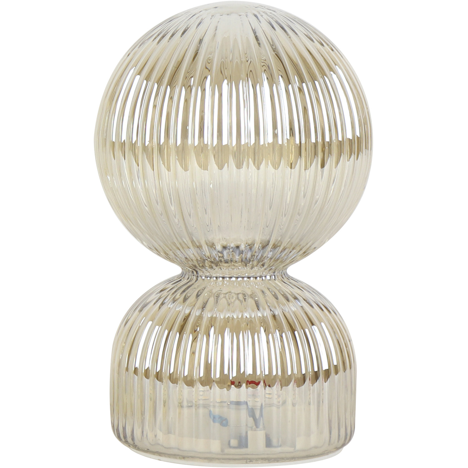 Ayda Glass Table Lamp - Cream Image
