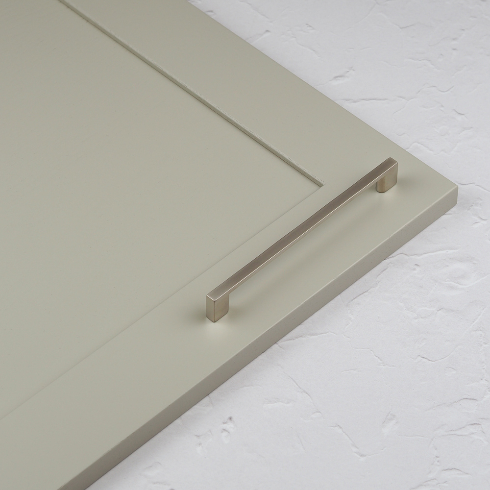 Handle & Home Matt Nickel Square D Handle 160mm Image 6