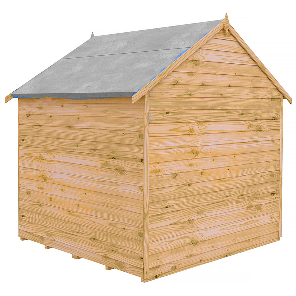Shire GB Garden Value 6 x 6ft Overlap Double Door Garden Shed Image 3